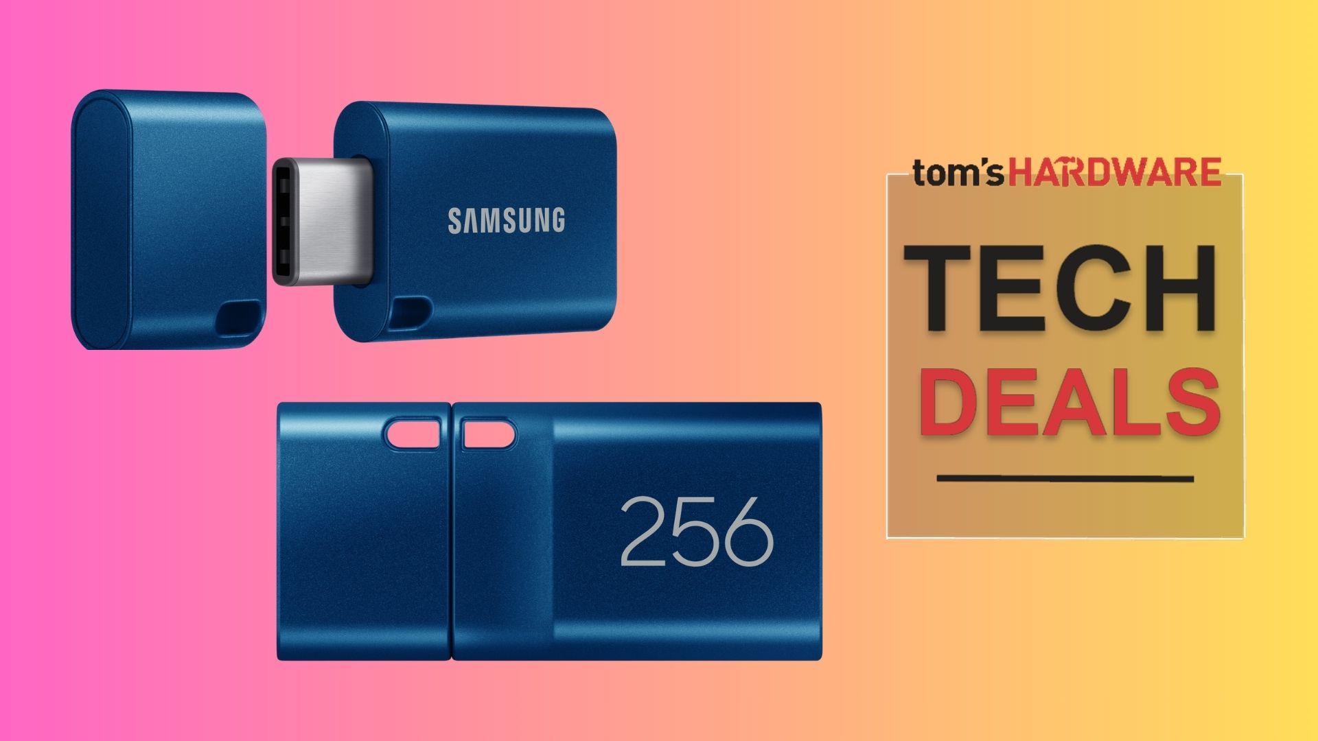 Grab a speedy 256GB Samsung USB-C flash drive for just $24.99 — save 52% on tiny waterproof storage for your important files and photos with speeds of up to 400