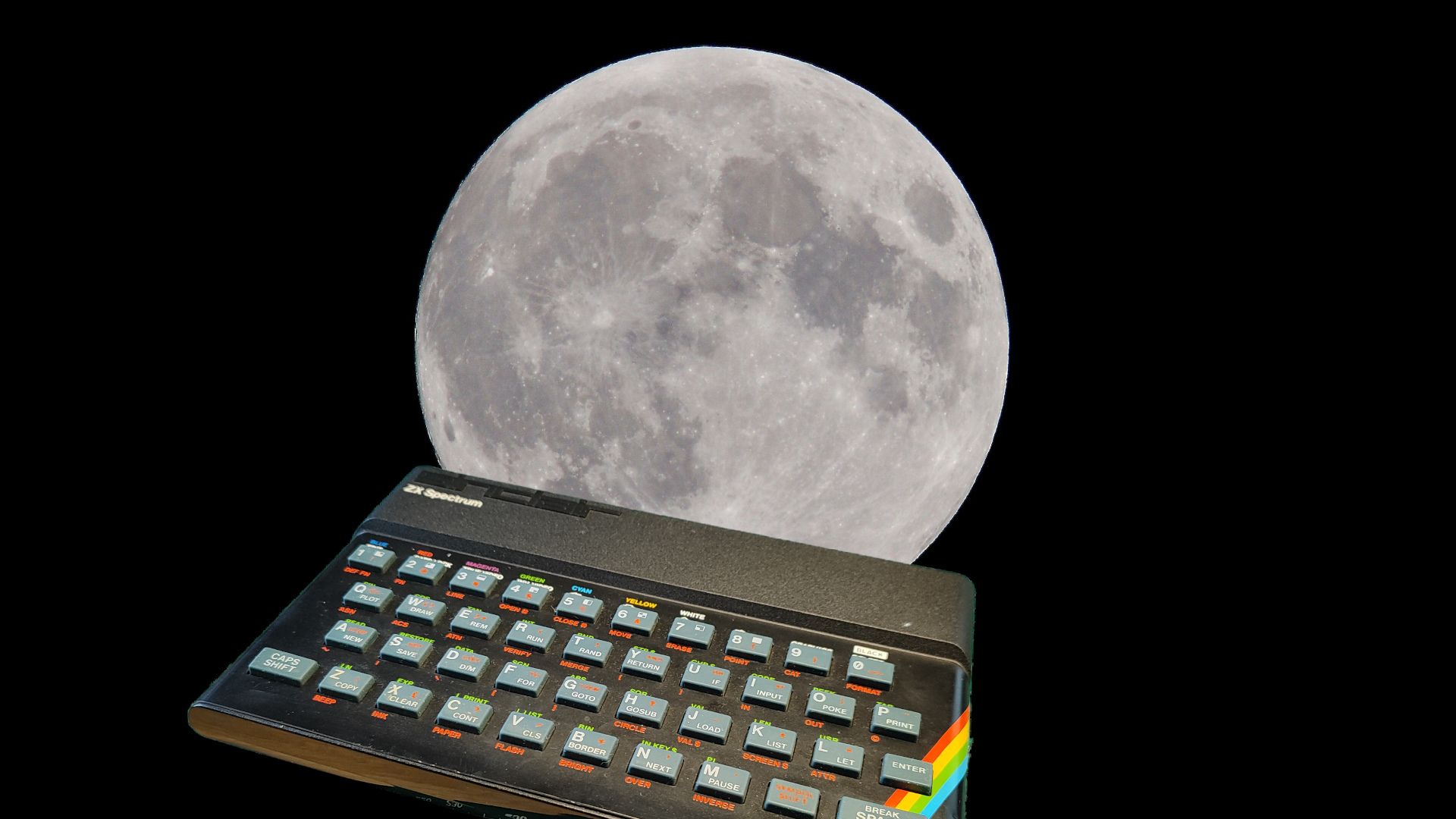 ZX Spectrum flies simulated spacecraft using BASIC, Python, and serial — Kerbal Space Program Lunar lander powered by 1980s hardware ZX Spectrum flies simulated spacecraft using BASIC, Python, and serial — Kerbal Space Program Lunar lander powered by 1980s hardware