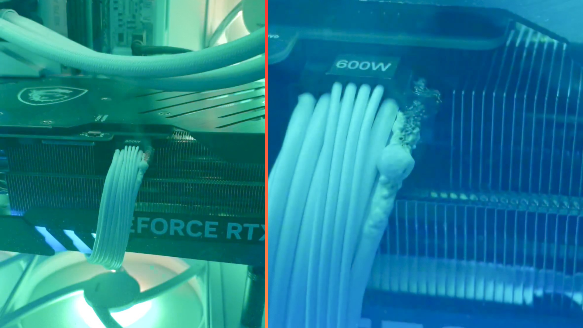RTX 4090’s 16-pin power connector erupts in smoke in shocking live footage — GPU melts during Marvel Rivals gameplay RTX 4090’s 16-pin power connector erupts in smoke in shocking live footage — GPU melts during Marvel Rivals gameplay