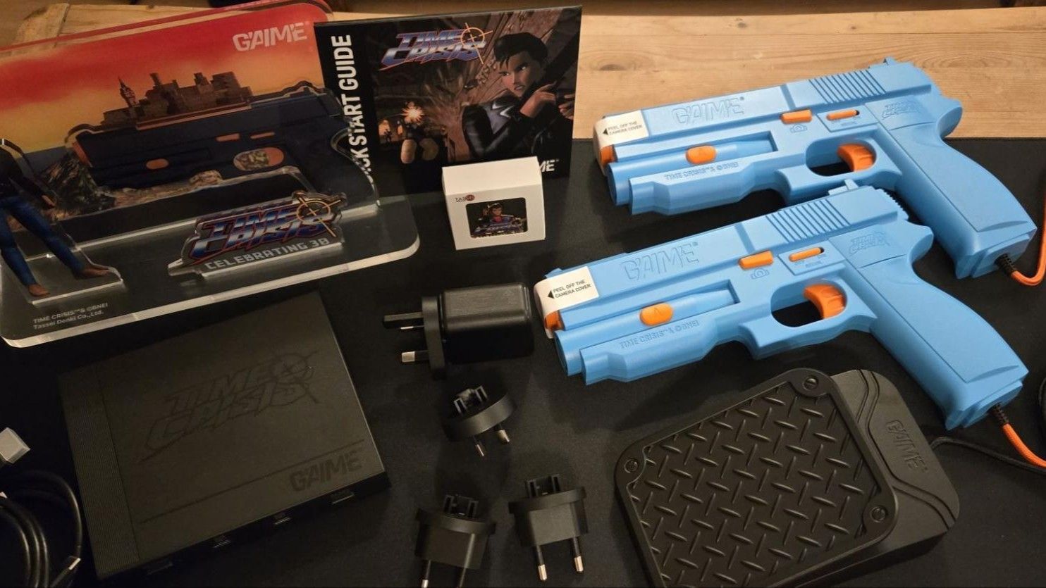 Hands-on: G’AIM’E 30th Anniversary Time Crisis Light Gun Game