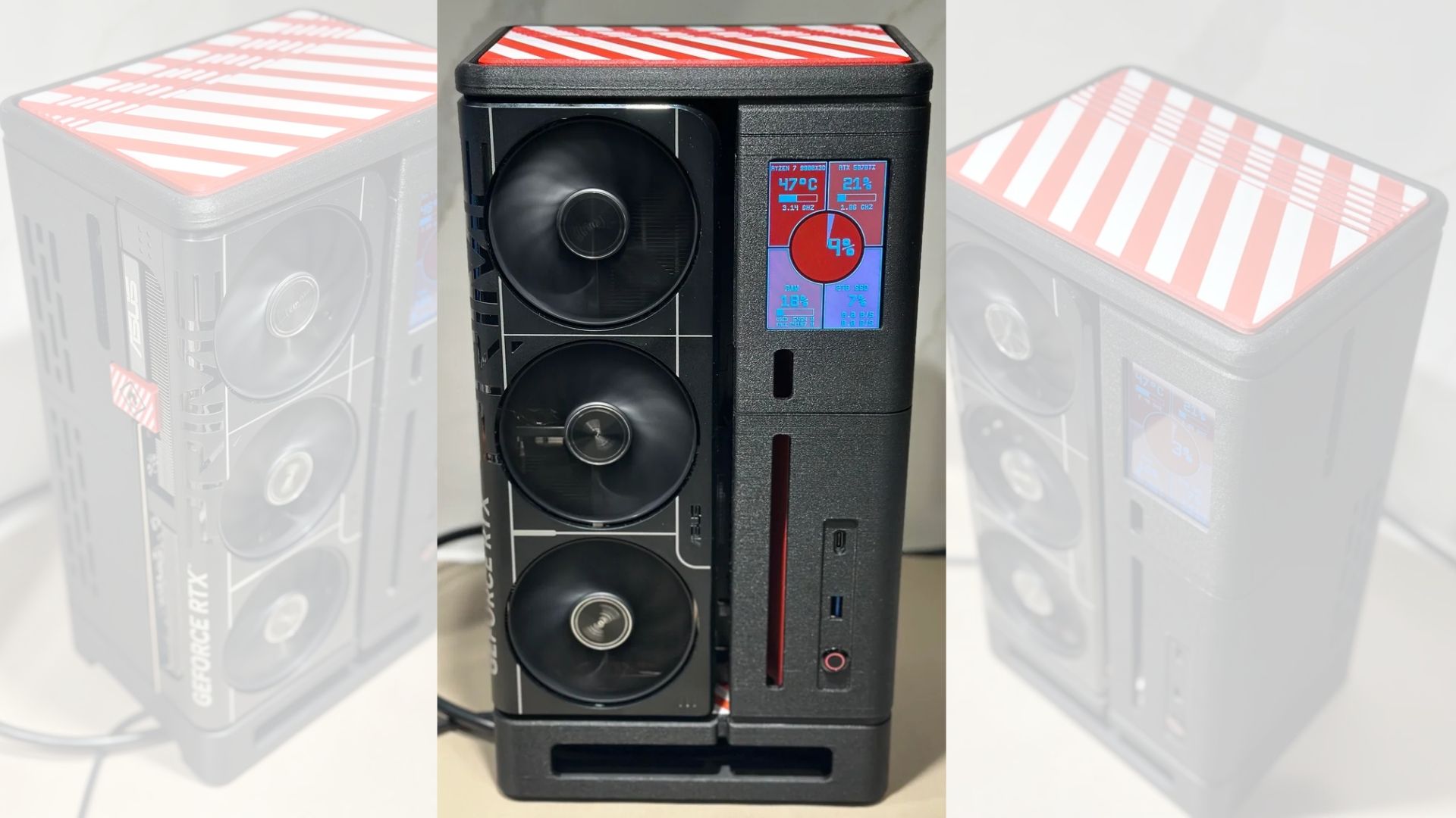 Builder's dream PC case vanished from stores, so they 3D printed a masterpiece and shared the design — SFF case benchmarked, recreated to fit new GeForce RTX 50