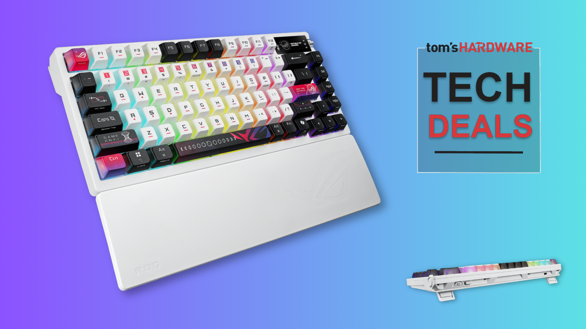 Save $100 Asus ROG Azoth X gaming keyboard, now down to $199 at Best Buy — Featuring a 75% hot swap PCB, tri-mode connectivity & OLED screen