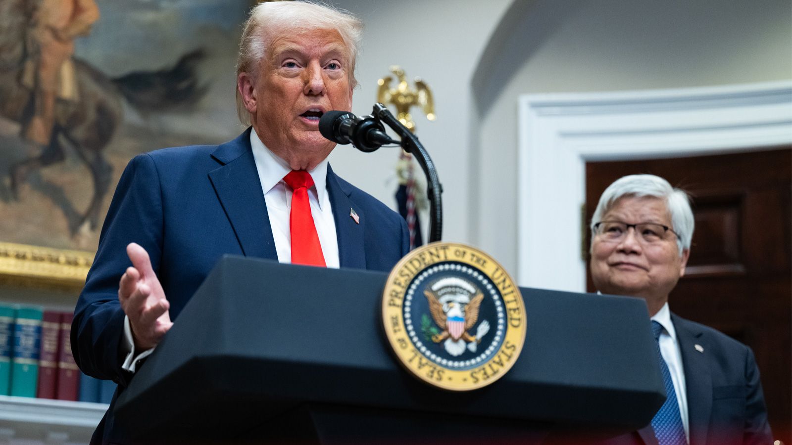 U.S. government plans tariff exemptions for TSMC, if it follows through on American investment — $165 billion already pledged to increase production capacity, b