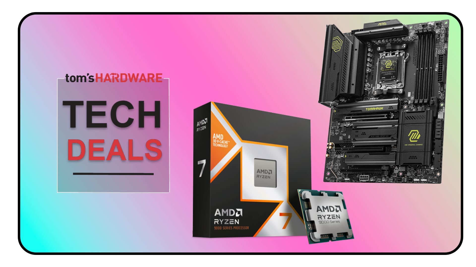 Save $458 on this AMD 9850X3D, X870 motherboard and 32GB of RAM bundle at Newegg — start your AM5 PC build for less than $800 Save $458 on this AMD 9850X3D, X870 motherboard and 32GB of RAM bundle at Newegg — start your AM5 PC build for less than $800