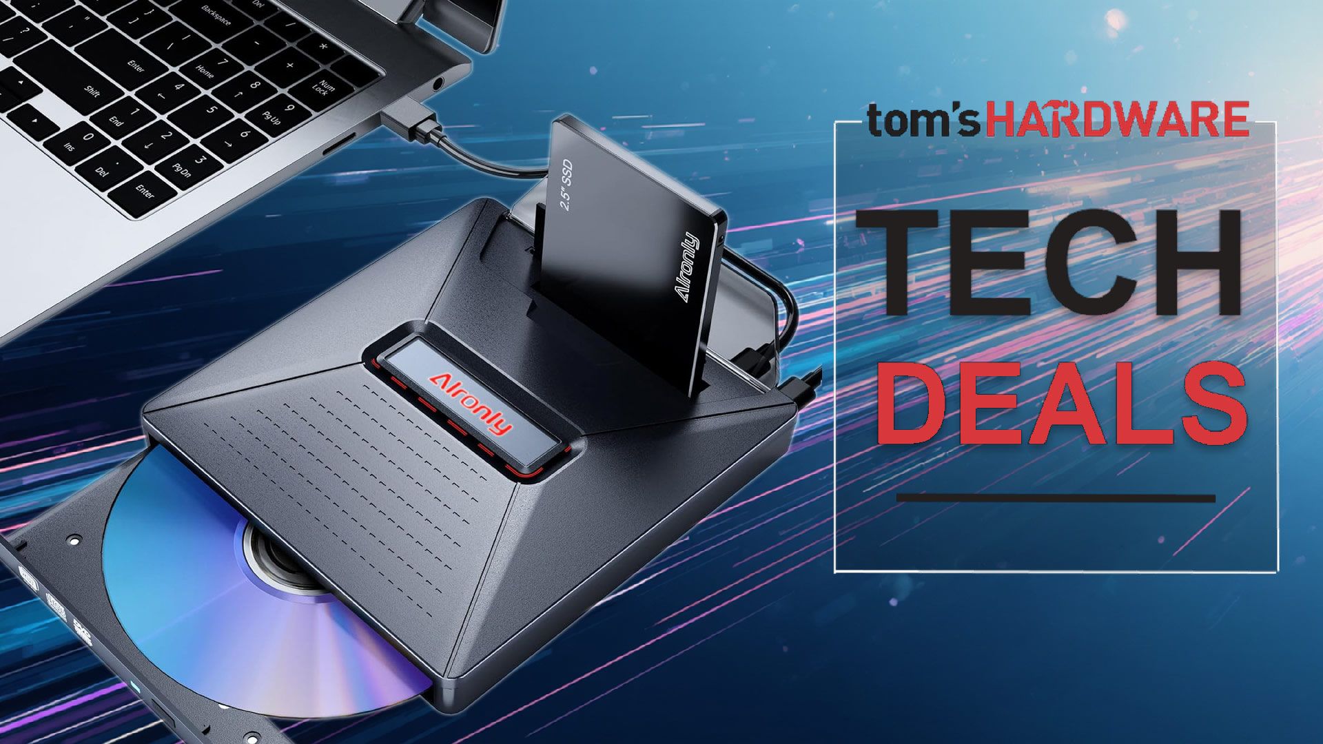 Portable USB DVD writer with 2.5-inch SATA and SD card dock slashed by 30% to $21 — optical drive can read and write CDs at 24X, and DVDs at 8X