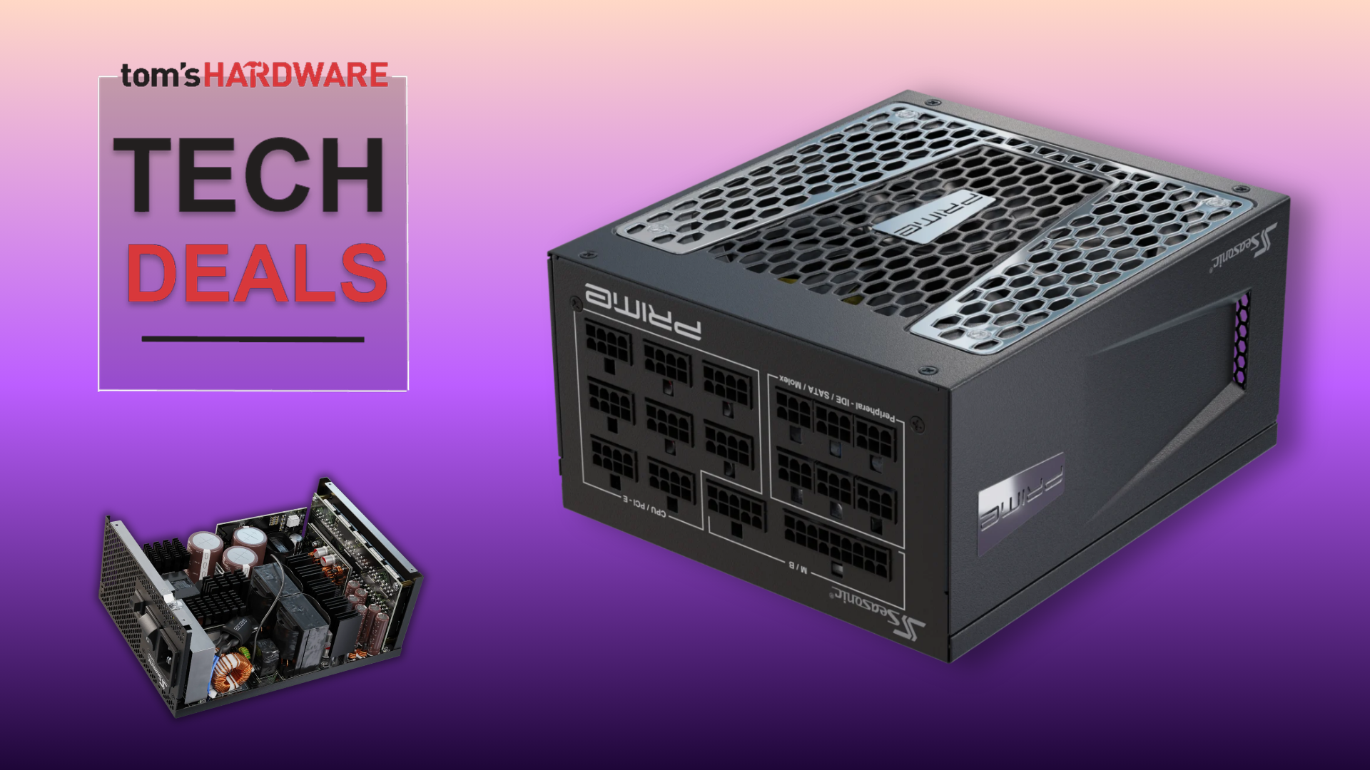 Grab this gigantic, 1600W 80+ Platinum power supply for just 33 cents per watt — Seasonic's Prime TX 1600W is down to just $532