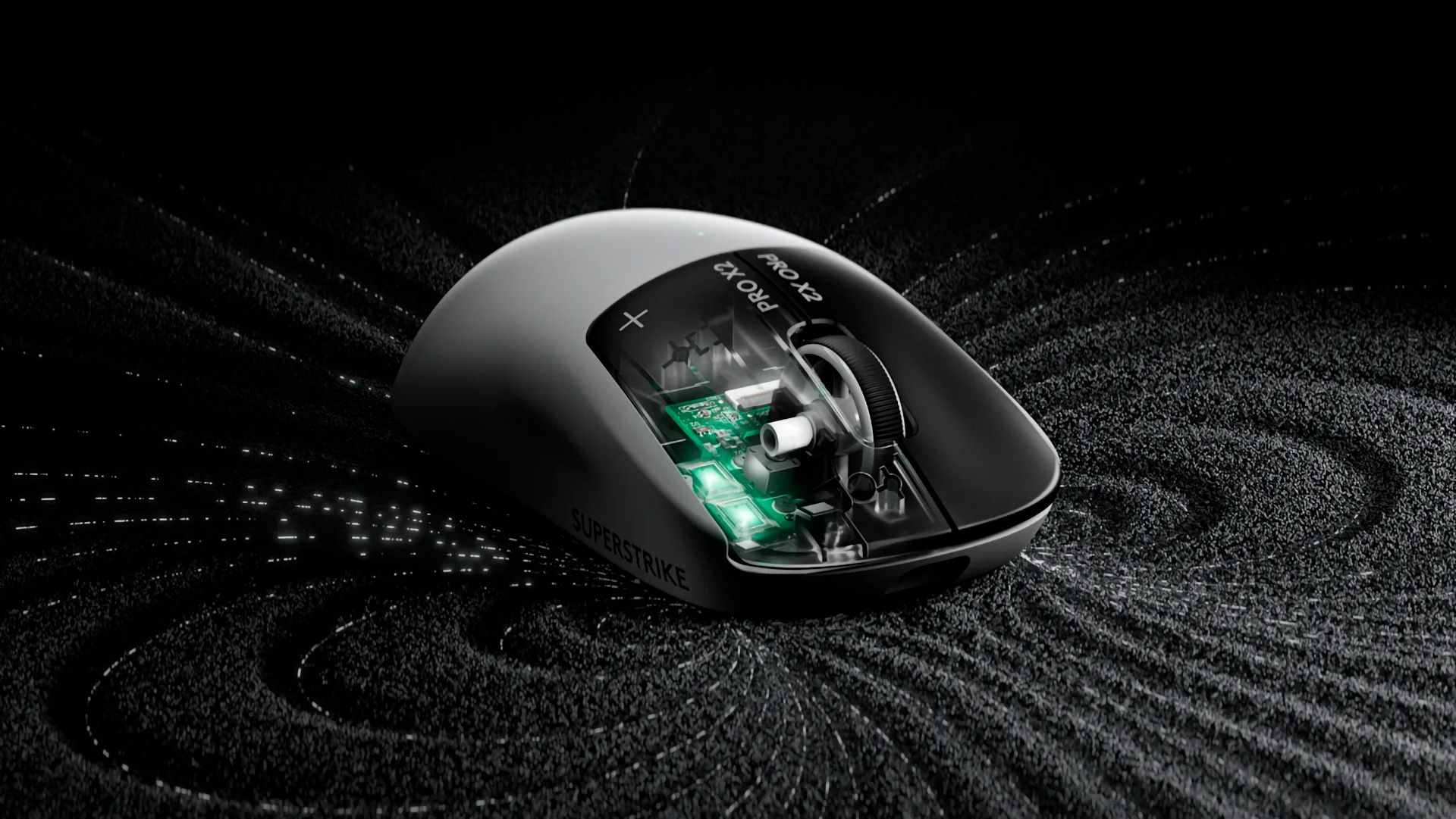 Logitech's Pro X2 Superstrike gaming mouse introduces electromagnetic induction tech, cutting down on latency and adding new features — $179 mouse adds 'Haptic 
