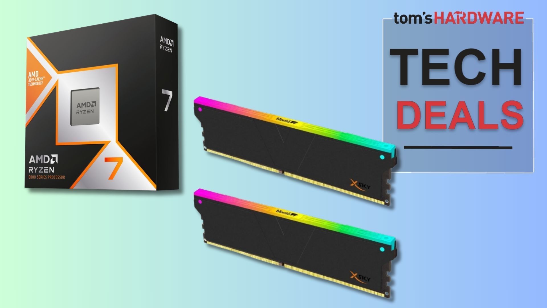 Score a massive $350 saving on an AMD Ryzen 7 9850X3D with 32GB of DDR5 RAM, now just $650 — epic Newegg combo matches the world’s fastest gaming CPU with high-