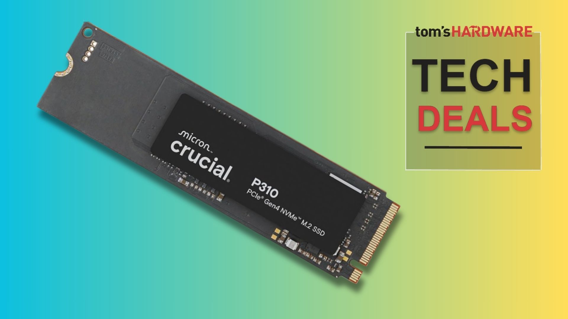 Grab this speedy 4TB Crucial P310 SSD, the cheapest on sale right now, for just £299.99 — nearly £90 price drop is as good as it gets for high-capacity PC stora