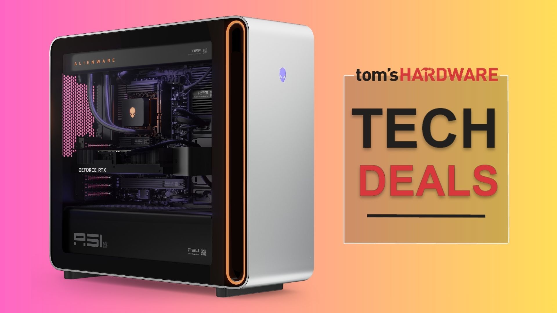 Get an entire RTX 5090 Alienware gaming PC for just 17% more than the GPU's standalone cost — 9800X3D beast with 32GB DDR5 and 1TB SSD drops below $4,450 at Del