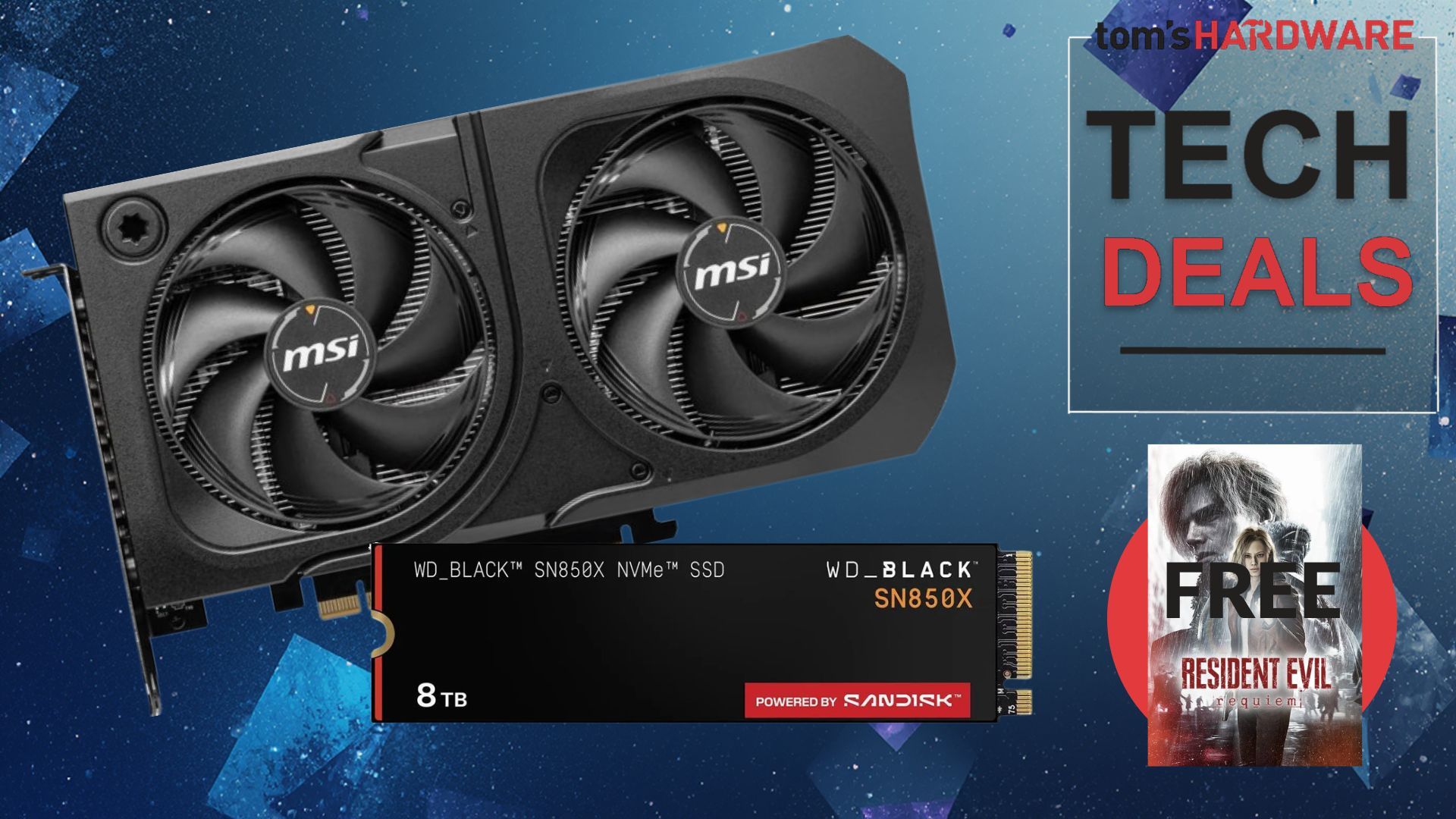 Save $465 and get an 8TB SSD for $715 when paired with an RTX 5070 — Newegg Combo gets you a new GPU and a WD Black SN850X at pre-RAM crunch prices Save $465 and get an 8TB SSD for $715 when paired with an RTX 5070 — Newegg Combo gets you a new GPU and a WD Black SN850X at pre-RAM crunch prices
