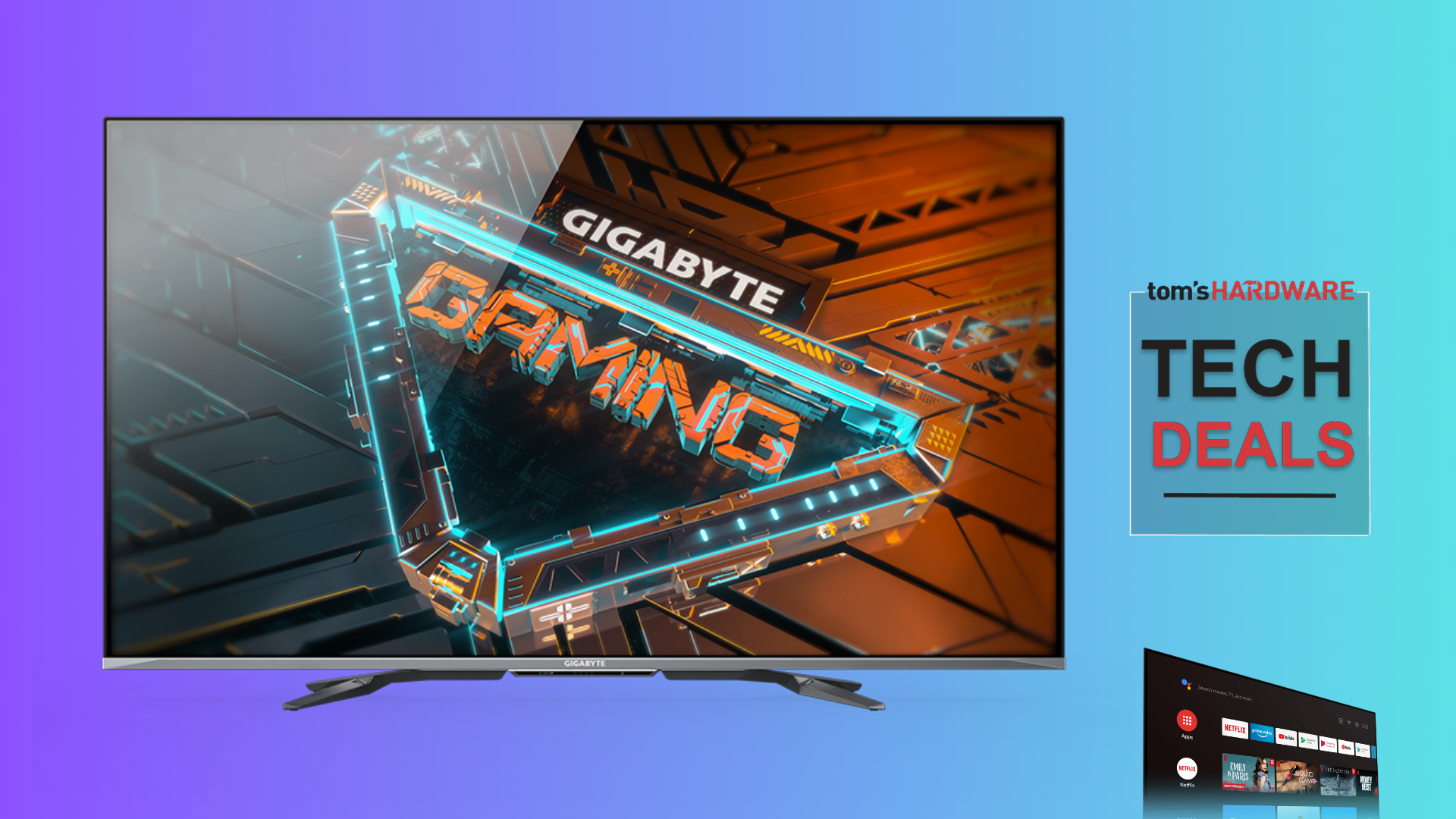 Gigabyte's huge 55-inch 4K 120Hz gaming monitor is now half price — grab this Android-powered display with HDMI 2.1 for just $9 per inch Gigabyte's huge 55-inch 4K 120Hz gaming monitor is now half price — grab this Android-powered display with HDMI 2.1 for just $9 per inch