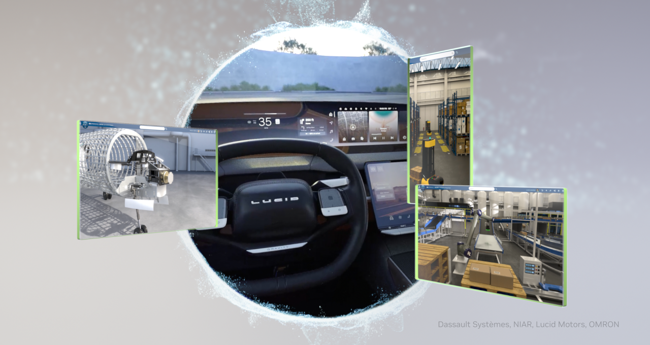 Into the Omniverse: How Industrial AI and Digital Twins Accelerate Design, Engineering and Manufacturing Across Industries