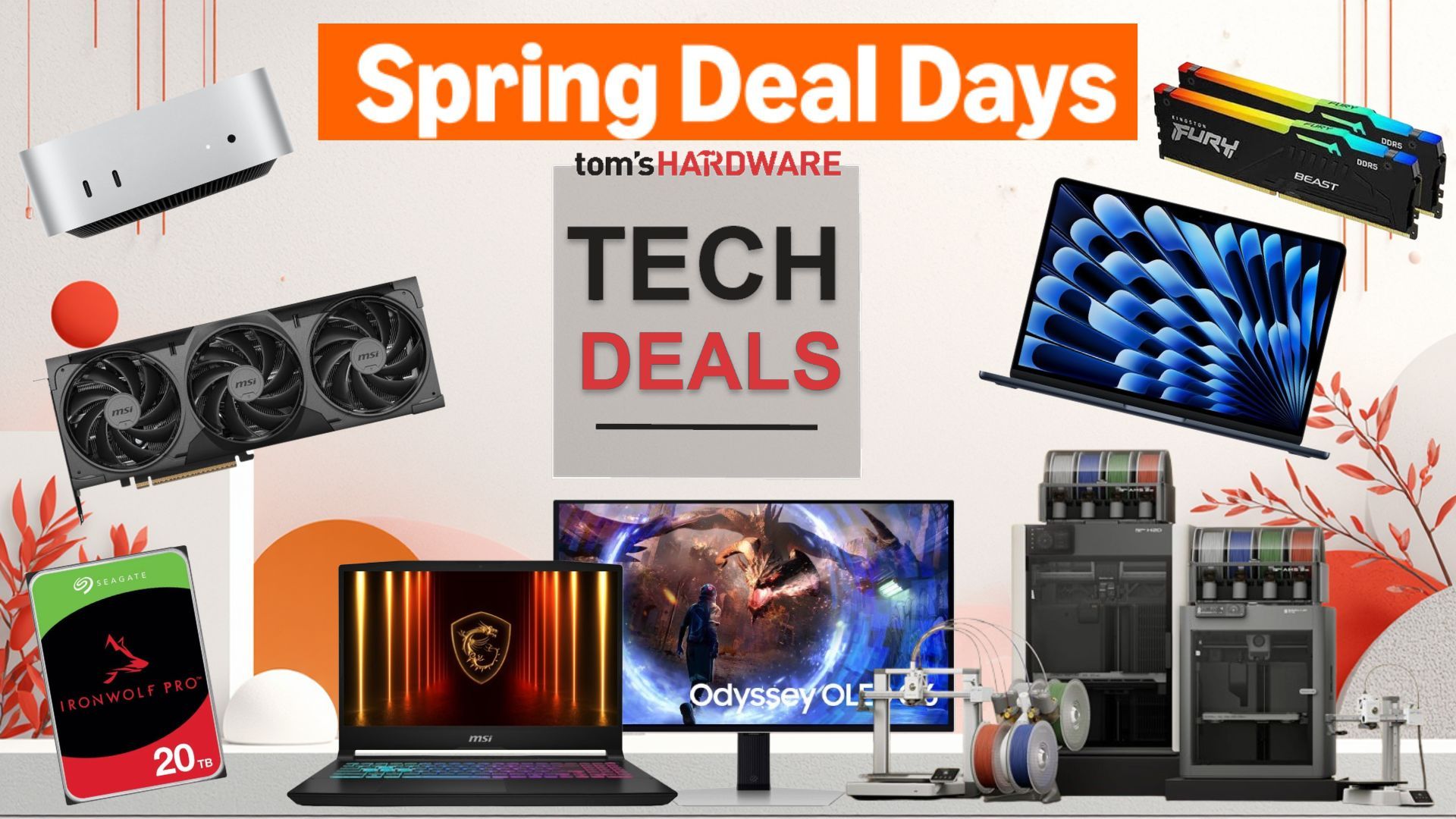 The best Amazon UK Spring Deals Days tech sales 2026 — featuring the best prices on the latest gaming PCs, GPUs, laptops, monitors, peripherals, and more