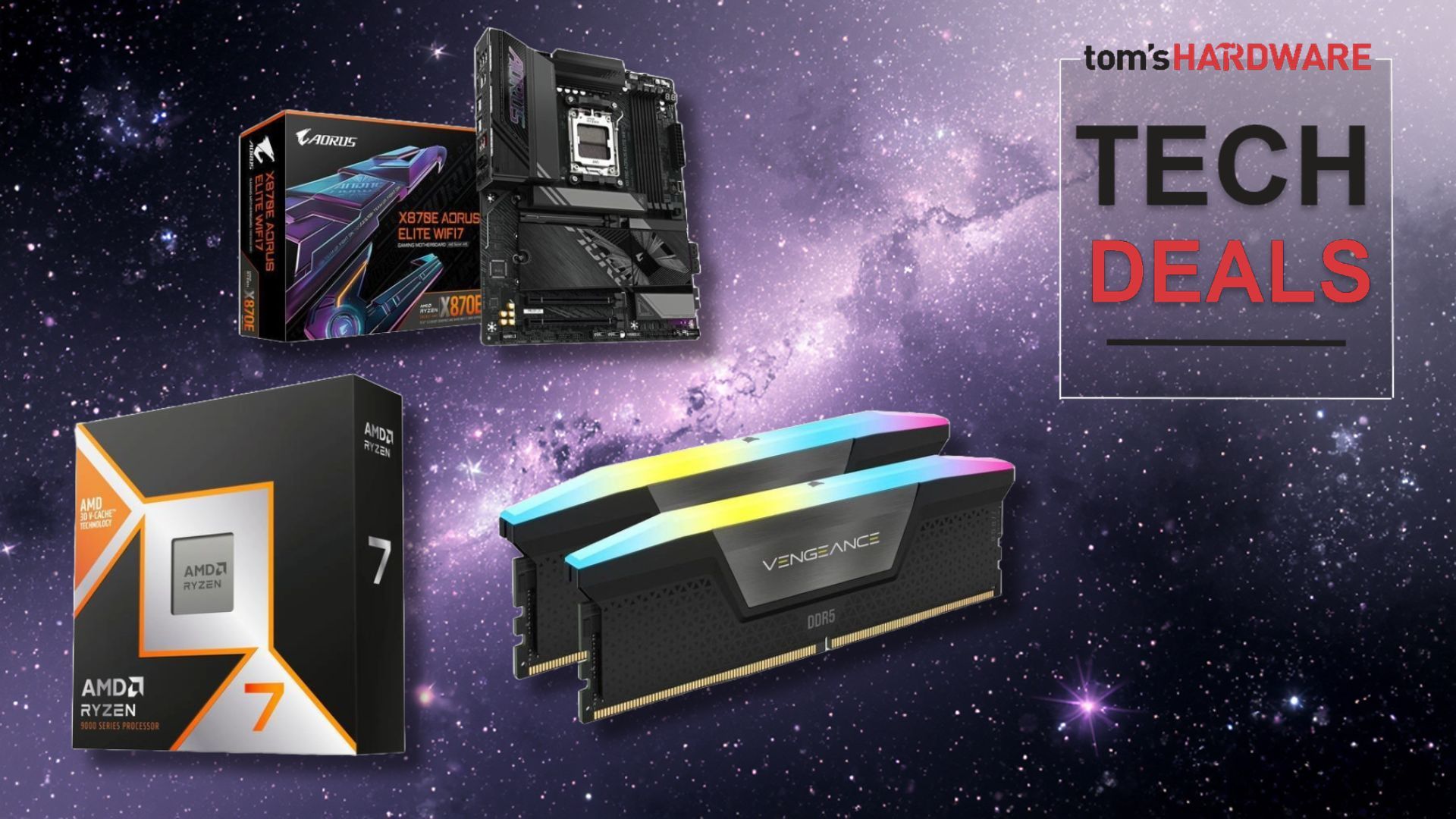 Save $177 on this epic Newegg combo with AMD Ryzen 7 9800X3D, 32GB DDR5 RAM, and a Gigabyte X870E motherboard — $1,000 deal gets you the barebones of a powerhou Save $177 on this epic Newegg combo with AMD Ryzen 7 9800X3D, 32GB DDR5 RAM, and a Gigabyte X870E motherboard — $1,000 deal gets you the barebones of a powerhou