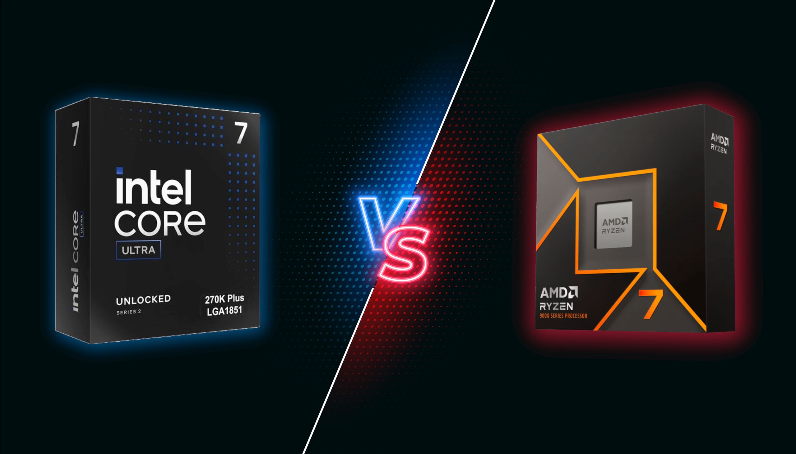 Intel Core Ultra 7 270K Plus vs Ryzen 7 9700X faceoff — a new midrange CPU champ emerges Intel Core Ultra 7 270K Plus vs Ryzen 7 9700X faceoff — a new midrange CPU champ emerges