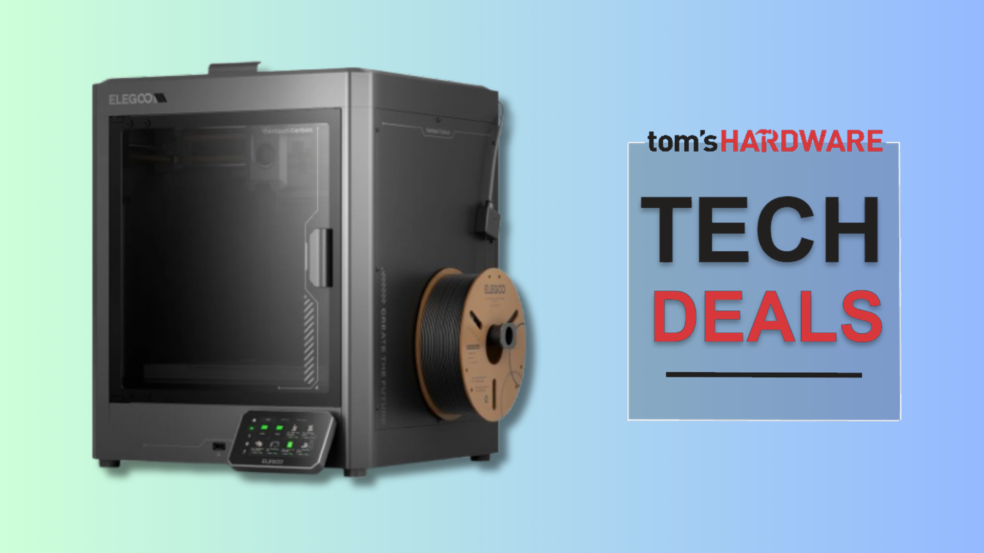 Grab the ultra-fast Elegoo Centauri Carbon 3D printer for just $285 right now, saving you $128 — limited-time sale price nets you a fully enclosed Core-XY print Grab the ultra-fast Elegoo Centauri Carbon 3D printer for just $285 right now, saving you $128 — limited-time sale price nets you a fully enclosed Core-XY print