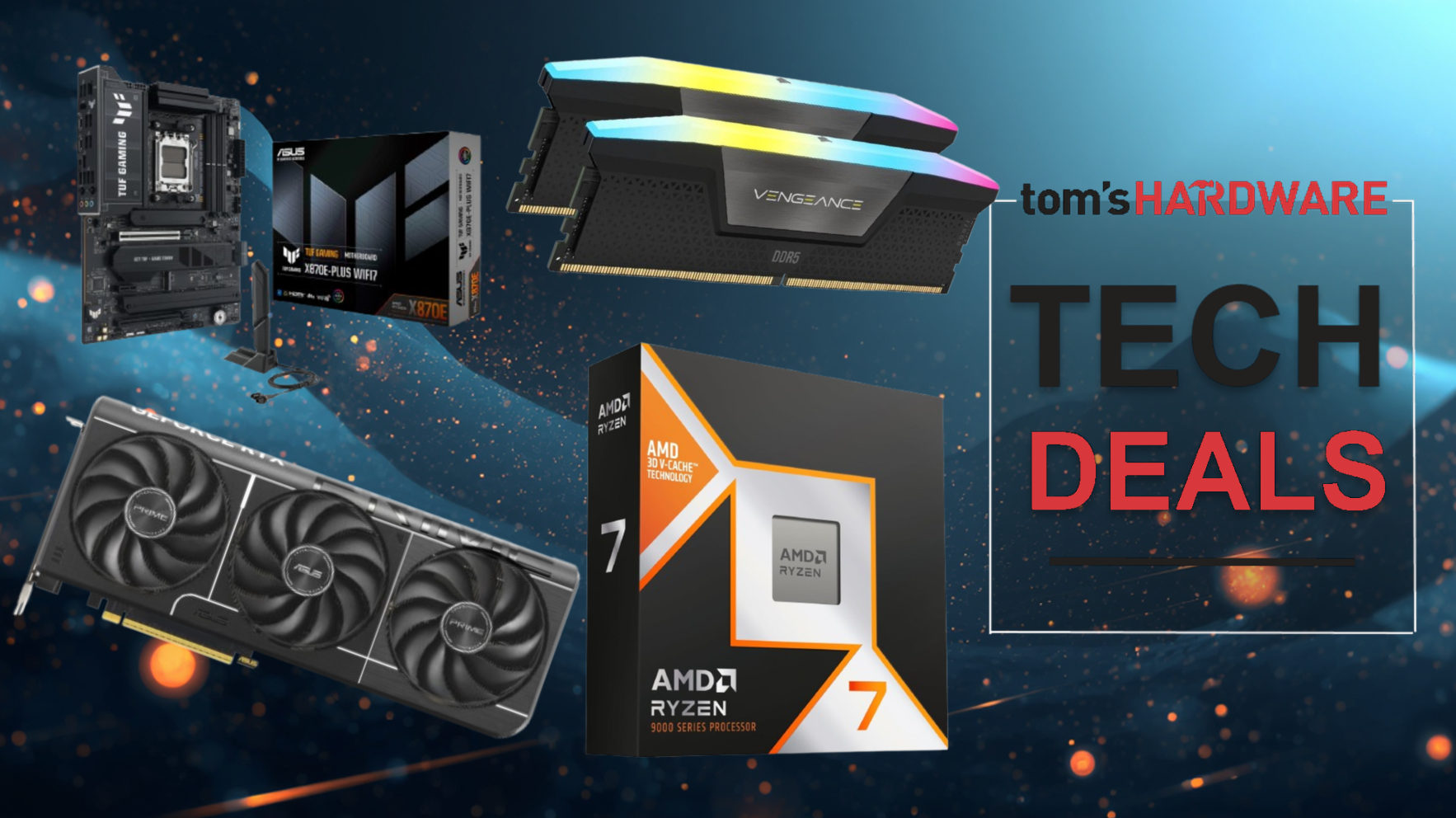 Save $444 on this top-tier gaming PC combo with Asus Prime RTX 5070, Ryzen 9850X3D, X870E motherboard, and 32GB of RAM — world's fastest gaming CPU meets copiou Save $444 on this top-tier gaming PC combo with Asus Prime RTX 5070, Ryzen 9850X3D, X870E motherboard, and 32GB of RAM — world's fastest gaming CPU meets copiou
