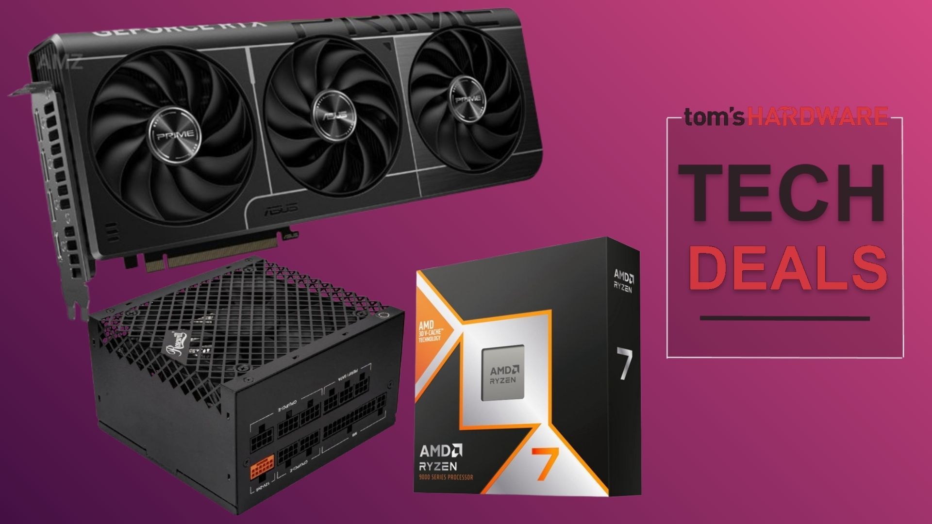 Save nearly $300 on AMD Ryzen 7 9850X3D and Asus Prime RTX 5070 bundle, plus an 850W PSU — score the core components to a new gaming rig for only $940 Save nearly $300 on AMD Ryzen 7 9850X3D and Asus Prime RTX 5070 bundle, plus an 850W PSU — score the core components to a new gaming rig for only $940