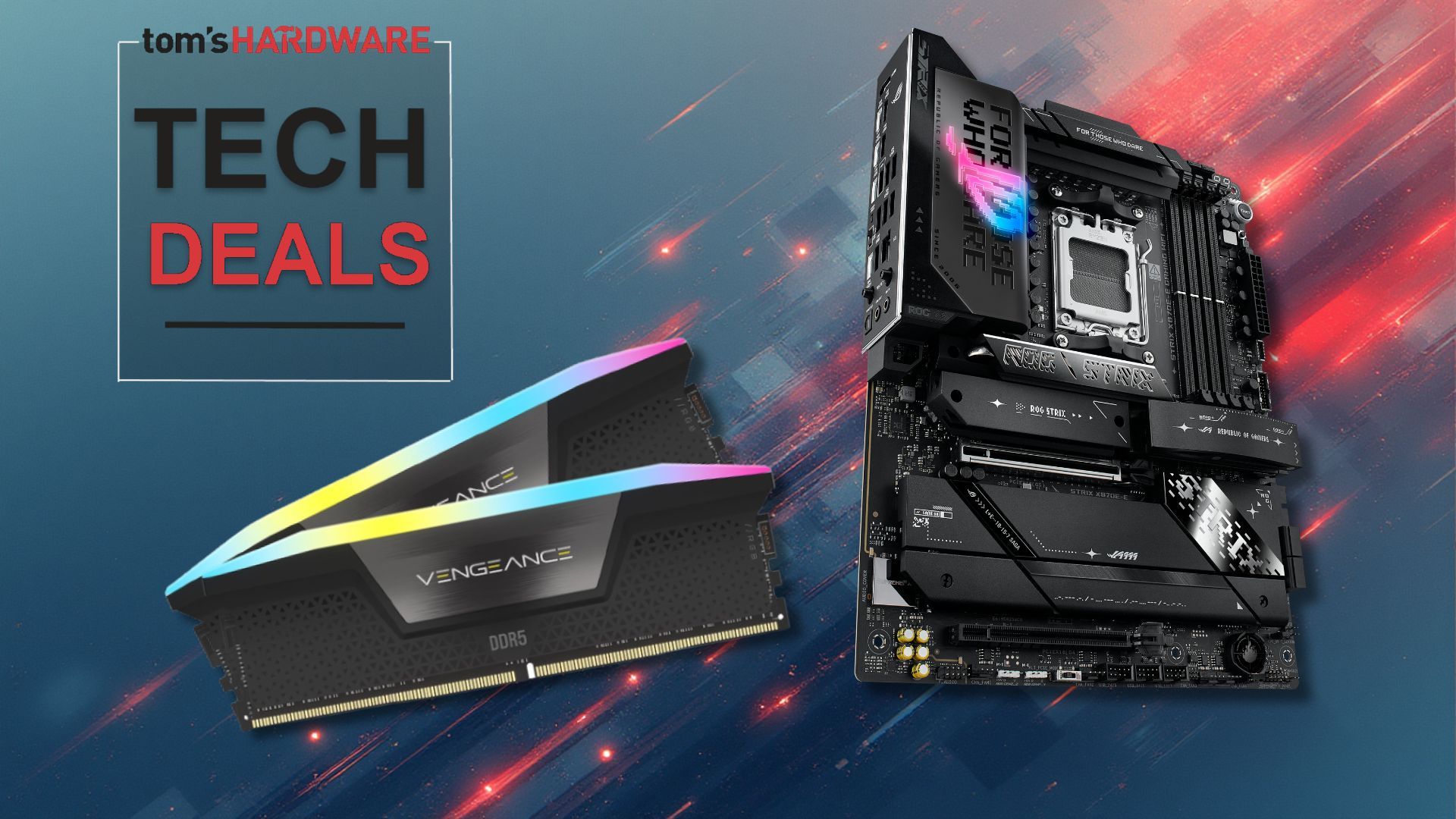 Get 32GB of Corsair Vengeance DDR5 RAM for $240 when paired with this Asus motherboard — start your AM5 PC for just $639, saving $245 in the process