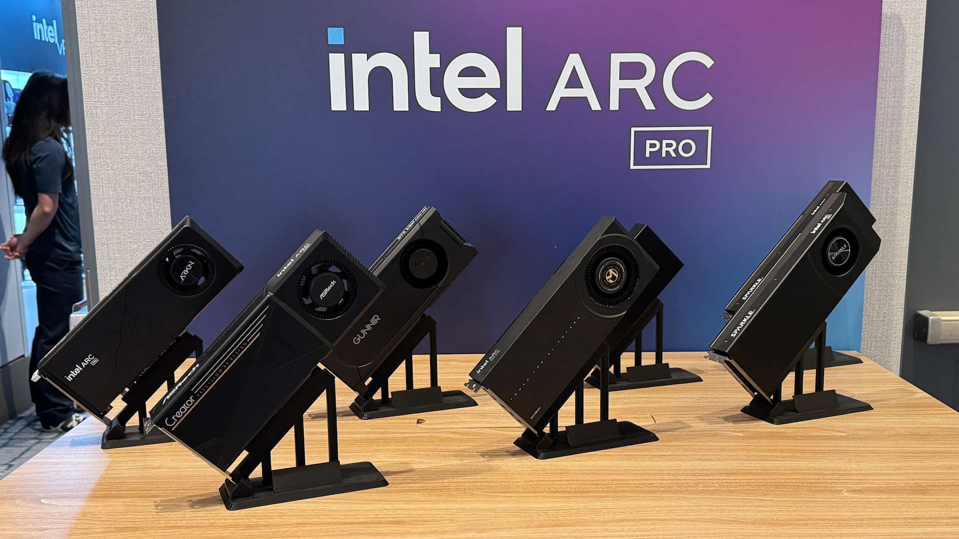 Intel's Arc Pro B70 workstation GPU with 32GB of VRAM gets tested in games — Roughly twice as fast as Arc B580 on average, beats RTX 5060 Ti in some titles