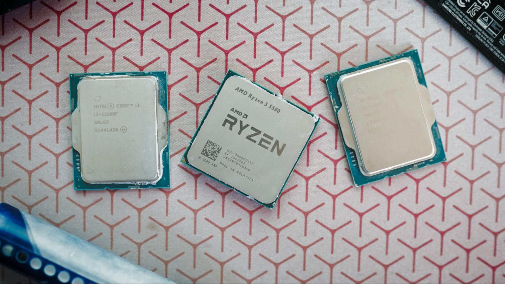 $100 CPU Shootout: Comparing the Ryzen 5 5500, Core i3-14100F, and Core i3-12100F to find the top DDR4 CPU $100 CPU Shootout: Comparing the Ryzen 5 5500, Core i3-14100F, and Core i3-12100F to find the top DDR4 CPU