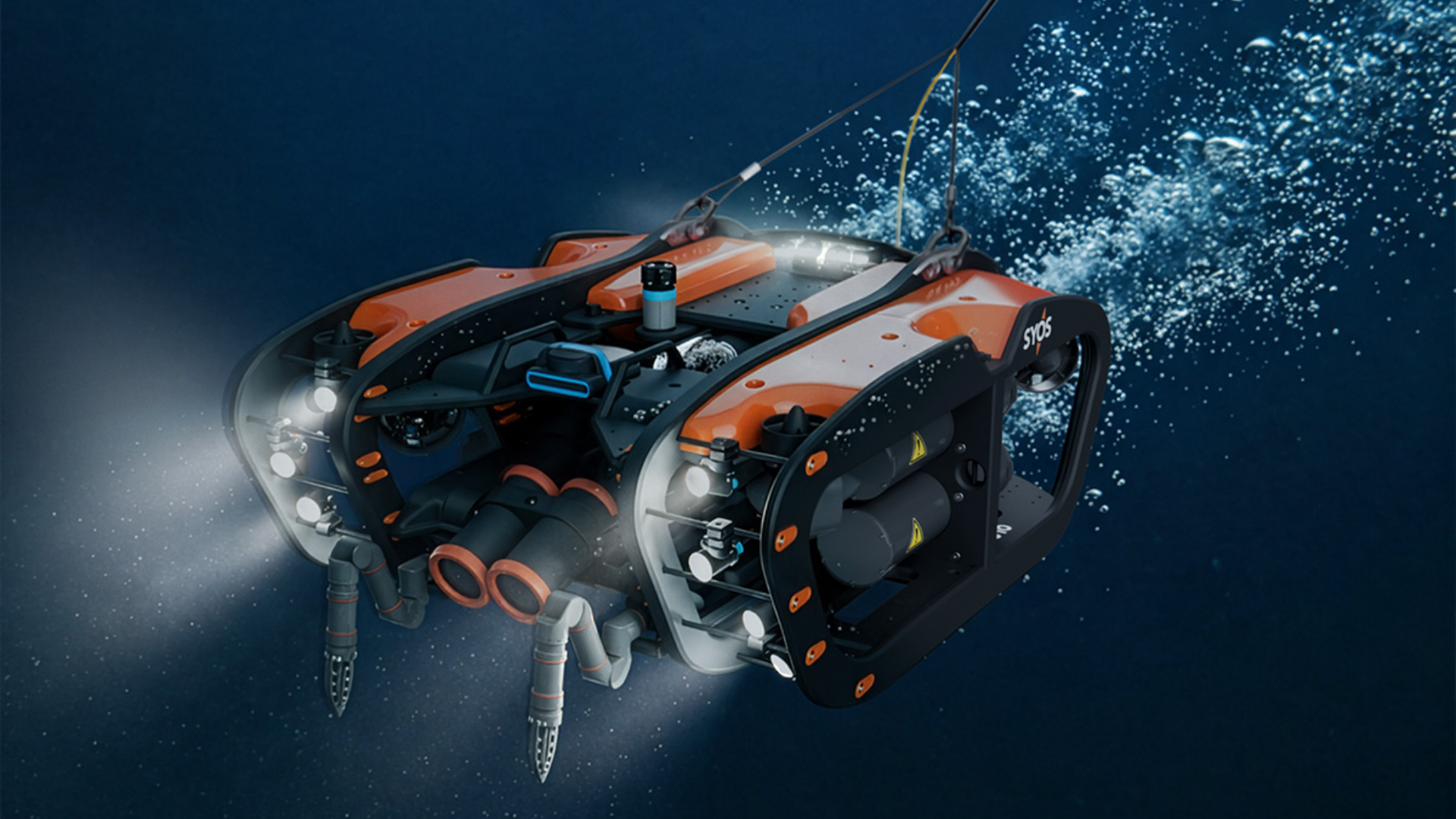 Startup unveils underwater drone designed for protecting undersea cables — small drone dives to 1,640 feet, comes with four-hour battery endurance or unlimited 