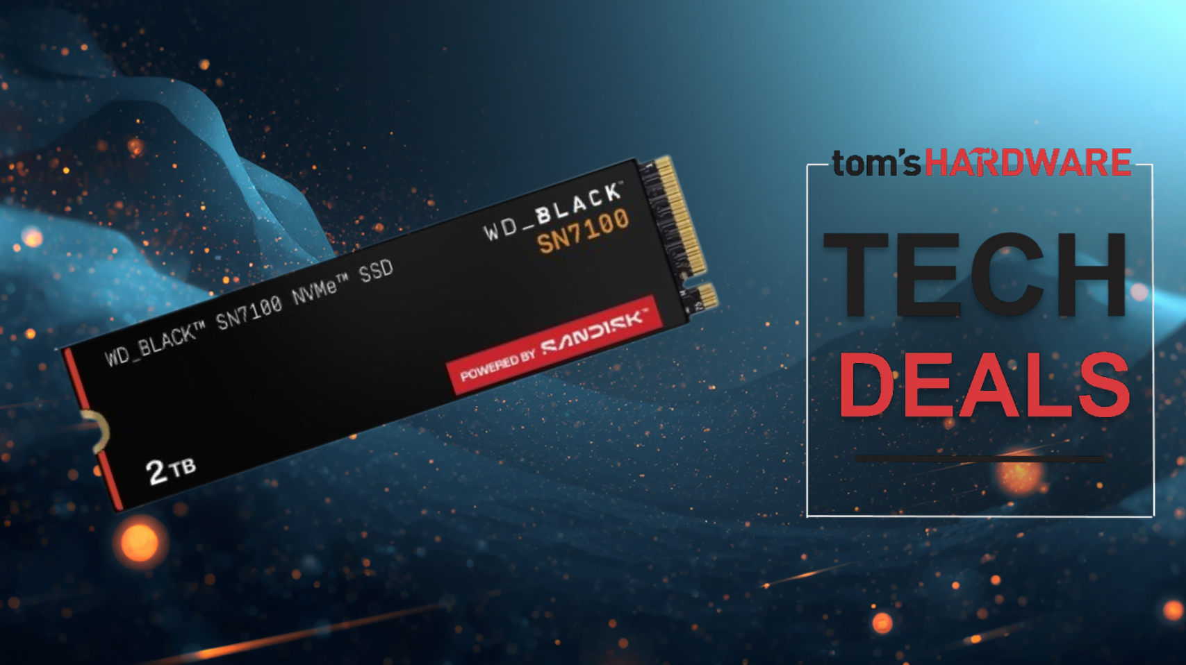 Get a 2TB Western Digital Black SN7100 SSD for only $299.99 — $200 savings drives snappy PCIe 4.0 M.2 SSD down to a more reasonable price point. Get a 2TB Western Digital Black SN7100 SSD for only $299.99 — $200 savings drives snappy PCIe 4.0 M.2 SSD down to a more reasonable price point.