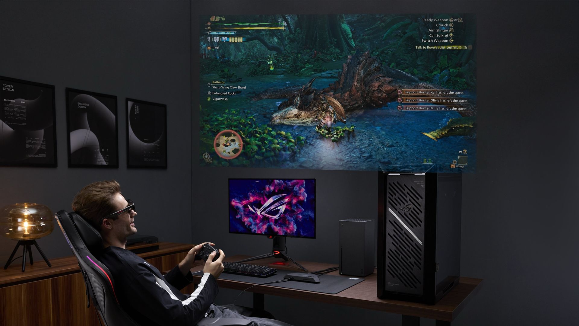Asus ROG Xreal R1 AR glasses pre-orders start today at $849 — 240 Hz virtual gaming at 171 inches on PC, Xbox, and PlayStation Asus ROG Xreal R1 AR glasses pre-orders start today at $849 — 240 Hz virtual gaming at 171 inches on PC, Xbox, and PlayStation