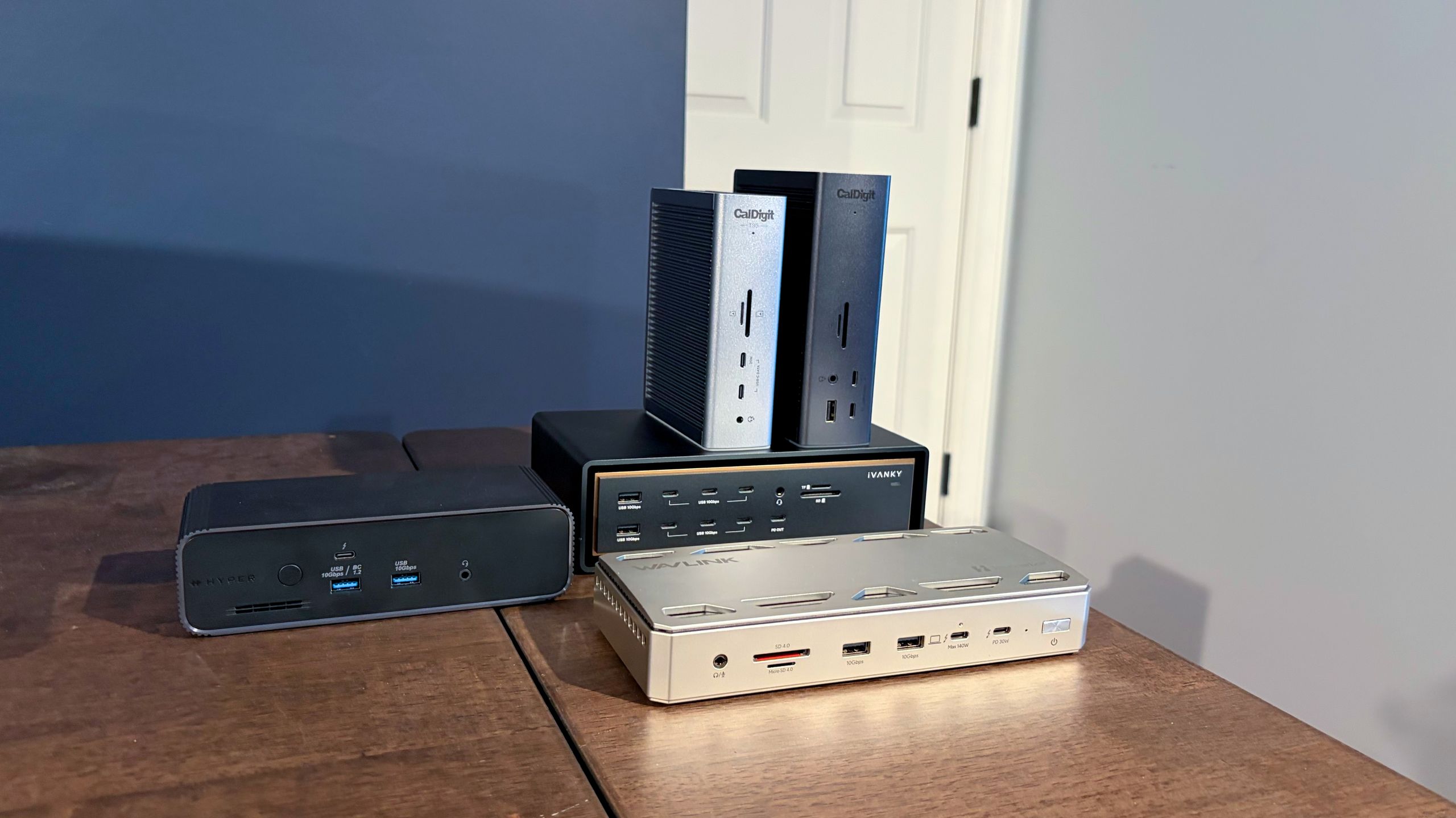Testing the top Thunderbolt 5 docks with up to 140W Power Delivery, 10 GbE, and even internal M.2 SSD slots — Razer, CalDigit, Hyper, Ivanky, and WAVLINK go hea