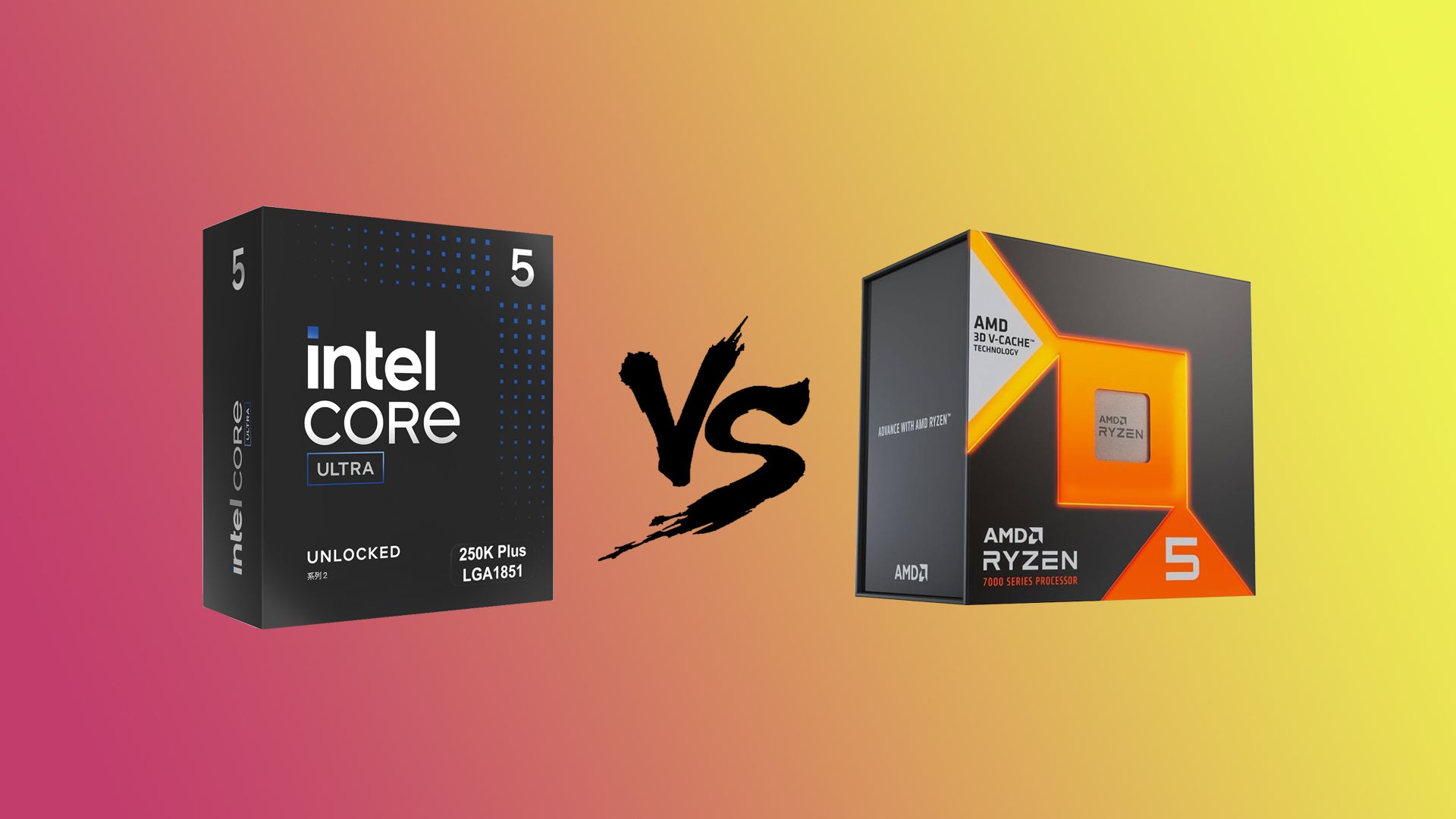 Intel Core Ultra 5 250K Plus vs AMD Ryzen 5 7600X3D faceoff — Battle for the fastest mid-range gaming CPU Intel Core Ultra 5 250K Plus vs AMD Ryzen 5 7600X3D faceoff — Battle for the fastest mid-range gaming CPU