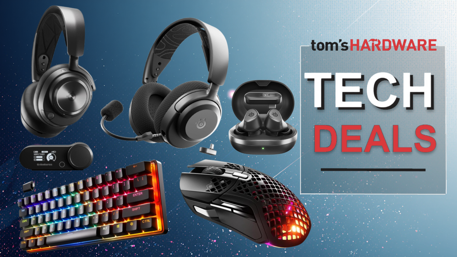 Save up to 45% on SteelSeries headsets, keyboards, and mice — Arctic Nova Pro headset, Apex Pro keyboards, Aerox 5 mouse, and more, are on deep discounts right 