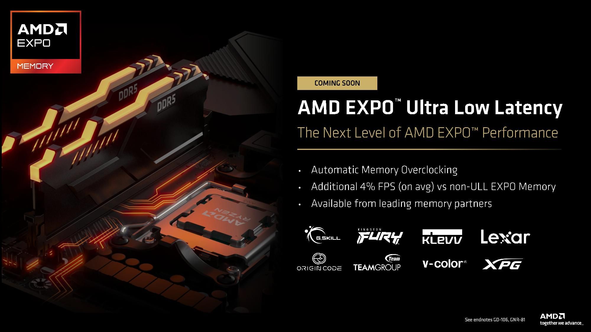 Various vendors add AMD EXPO Ultra-Low Latency to 600-series motherboards in latest BIOS updates — tech tightens memory subtimings on compatible kits, boosting Various vendors add AMD EXPO Ultra-Low Latency to 600-series motherboards in latest BIOS updates — tech tightens memory subtimings on compatible kits, boosting