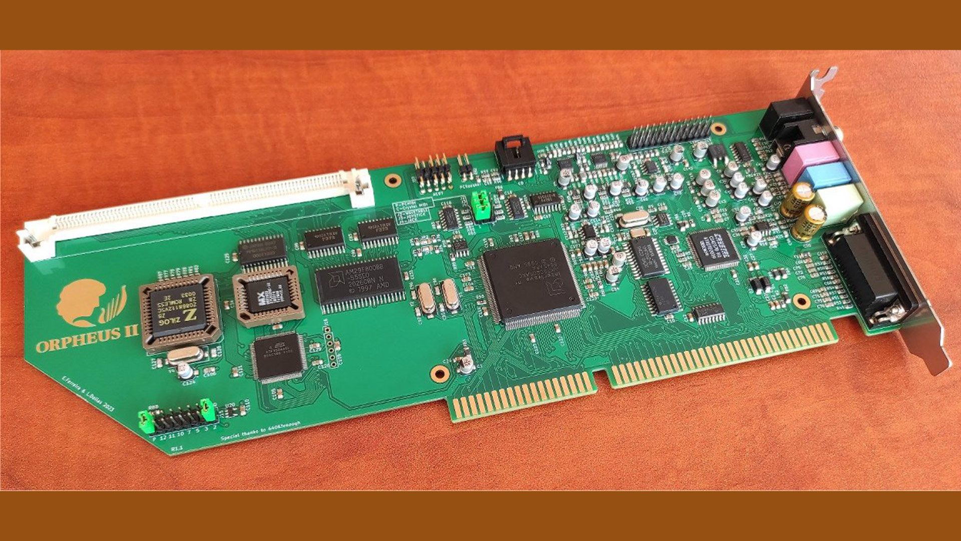 Orpheus II ISA soundcard returns due to ‘popular demand’ — aimed at DOS and early Windows users, this card includes hardware to support every major audio standa