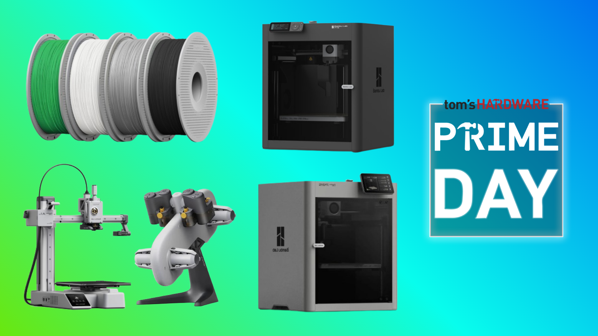 These Bambu Lab Prime Day week deals are an absolute steal right now, with up to 52% off — big price cuts on new 3D printers, filament, and accessories, includi