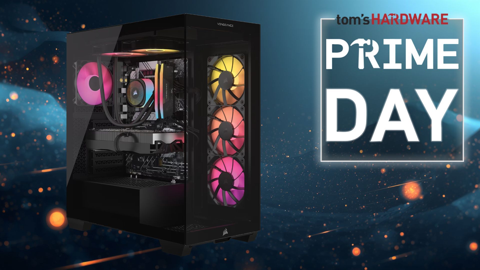 Astonishing Prime Day RTX 5090 PC deal is cheaper than buying the GPU and RAM alone — 25% off the Corsair Vengeance i7500 with fast 14900KF, 64GB of RAM Astonishing Prime Day RTX 5090 PC deal is cheaper than buying the GPU and RAM alone — 25% off the Corsair Vengeance i7500 with fast 14900KF, 64GB of RAM