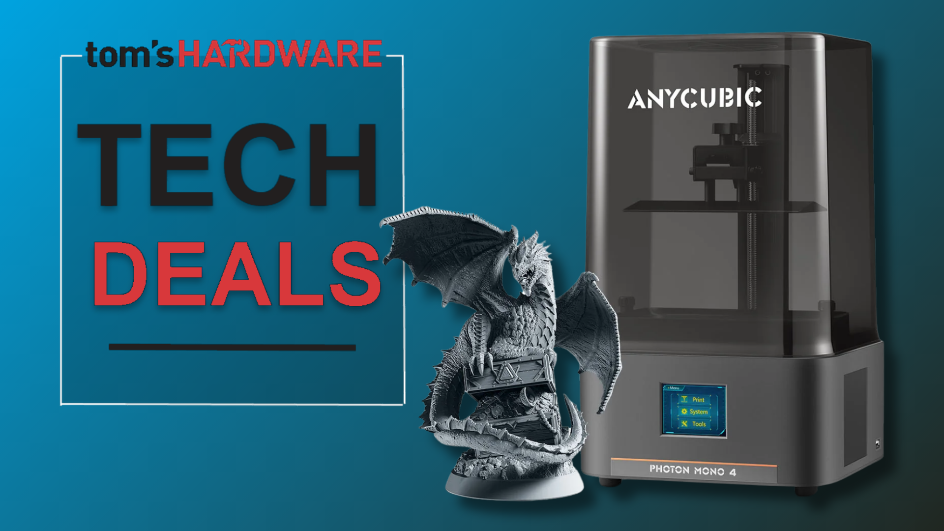 Anycubic Photon Mono 4 dips below $190 saving you 21% off its retail price — Amazon deal saves $50 on this entry-level resin 3D printer
