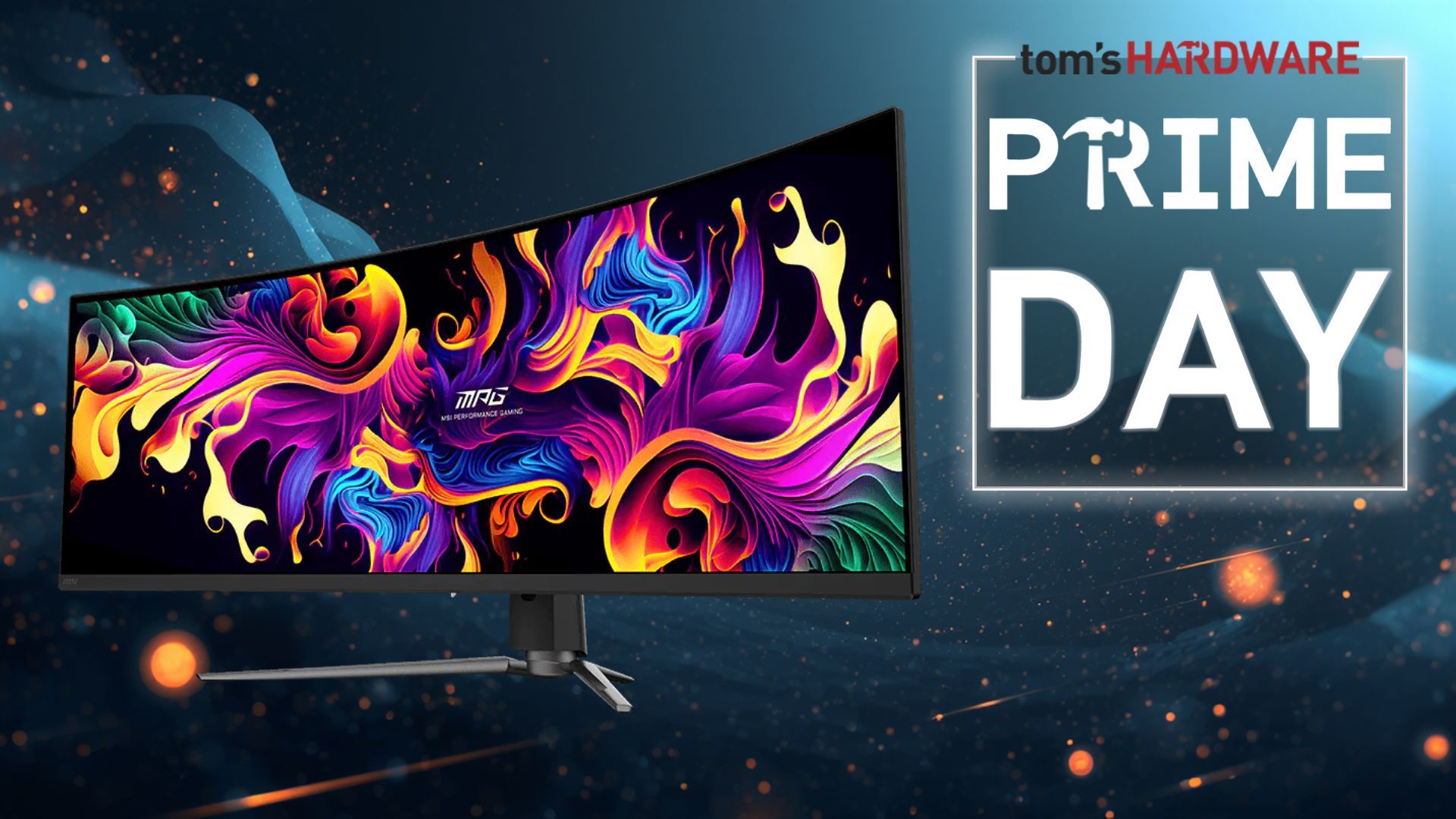 This expansive 49-inch OLED monitor is less than $700 in Newegg's Prime Day rival sale — 144Hz 1440p beast is $150 off