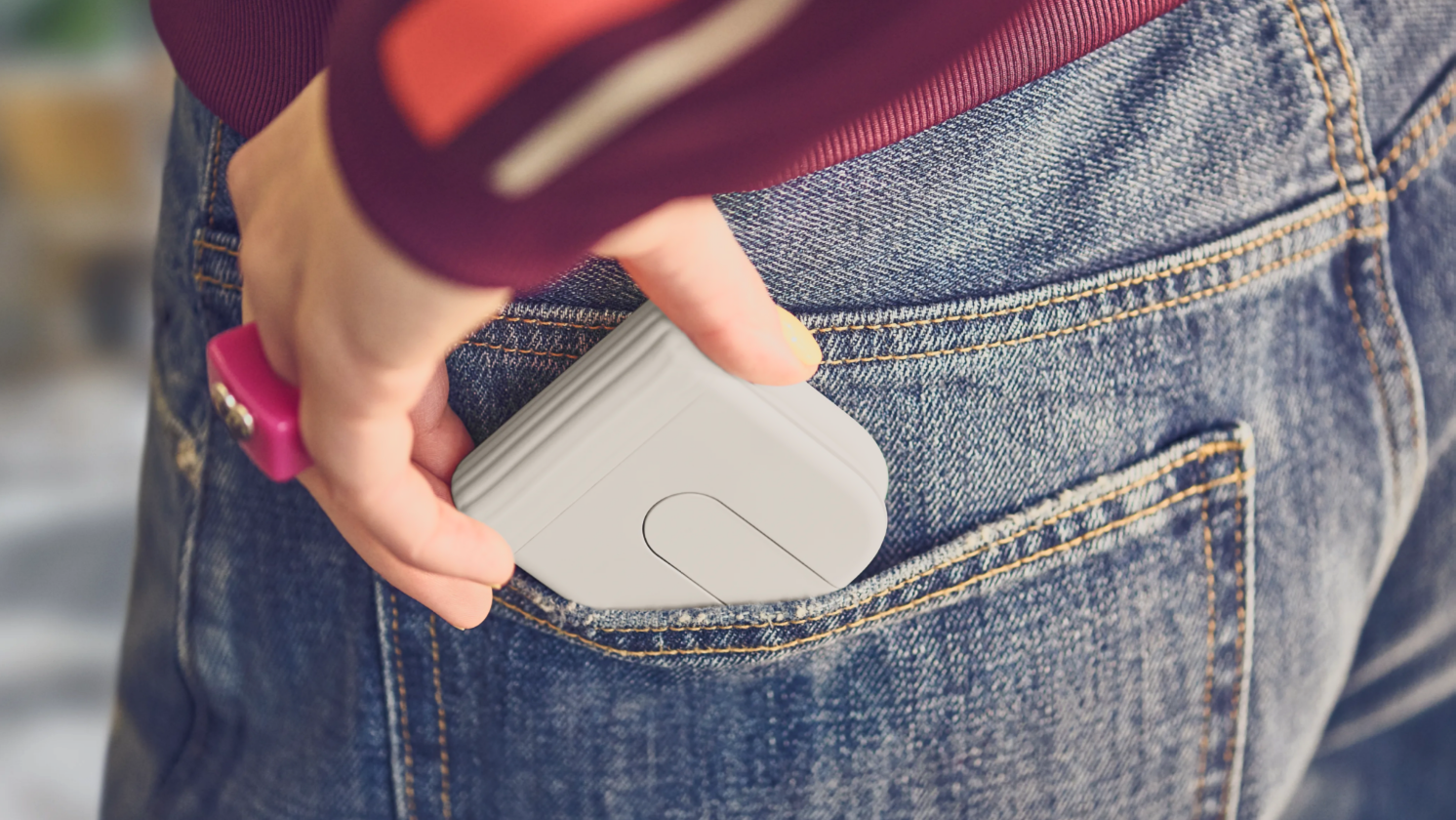 Logi Mobi Fold portable mouse bends in half and slides neatly into your pocket — wireless mouse has a month-long battery life Logi Mobi Fold portable mouse bends in half and slides neatly into your pocket — wireless mouse has a month-long battery life