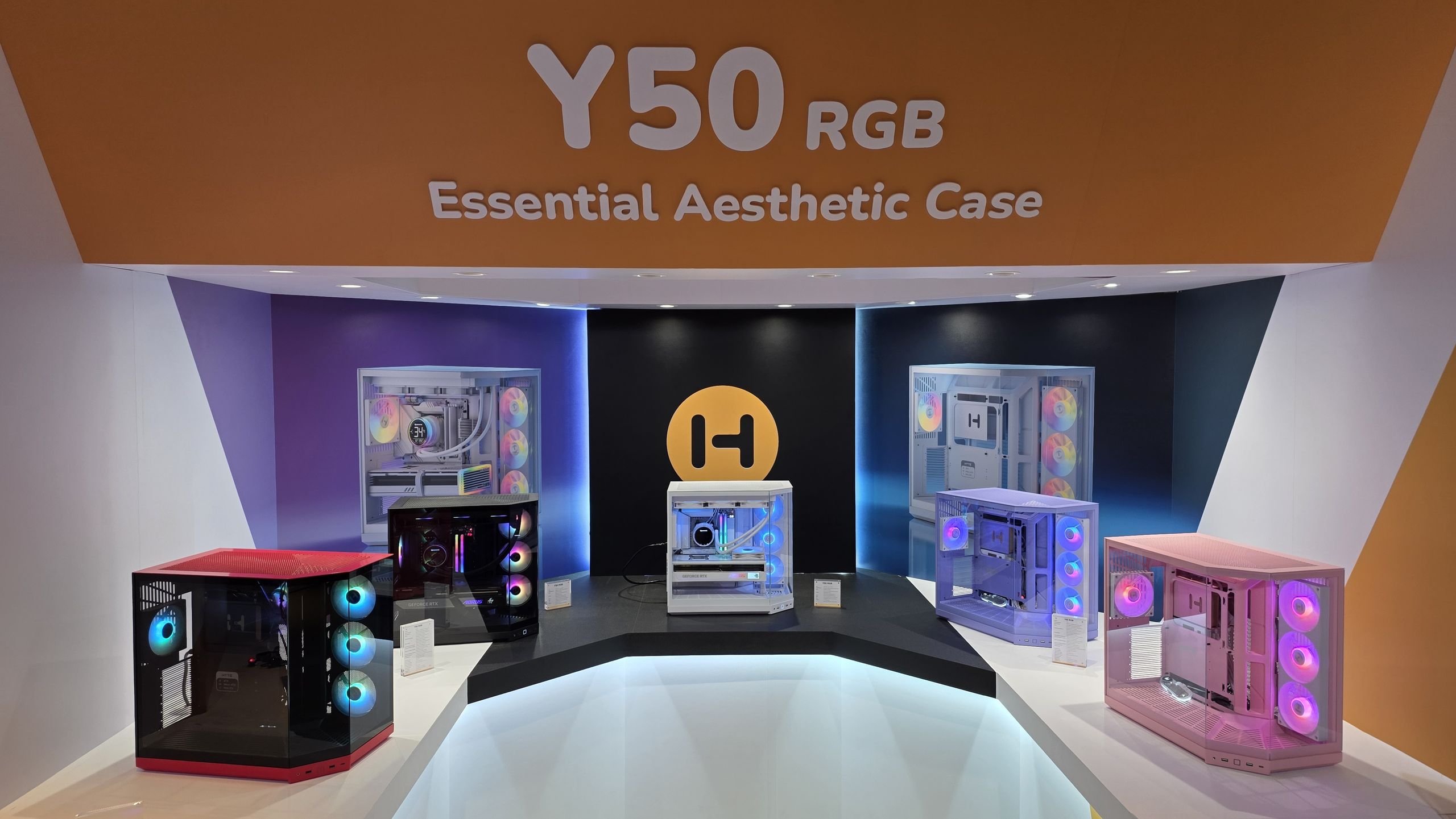 Hyte shows off Y50 chassis, aesthetic cable accessory kit, new fans, and updates Nexus Software — sub $100 Y50 brings value to Y-series, Nexus 3.0 goes web-base