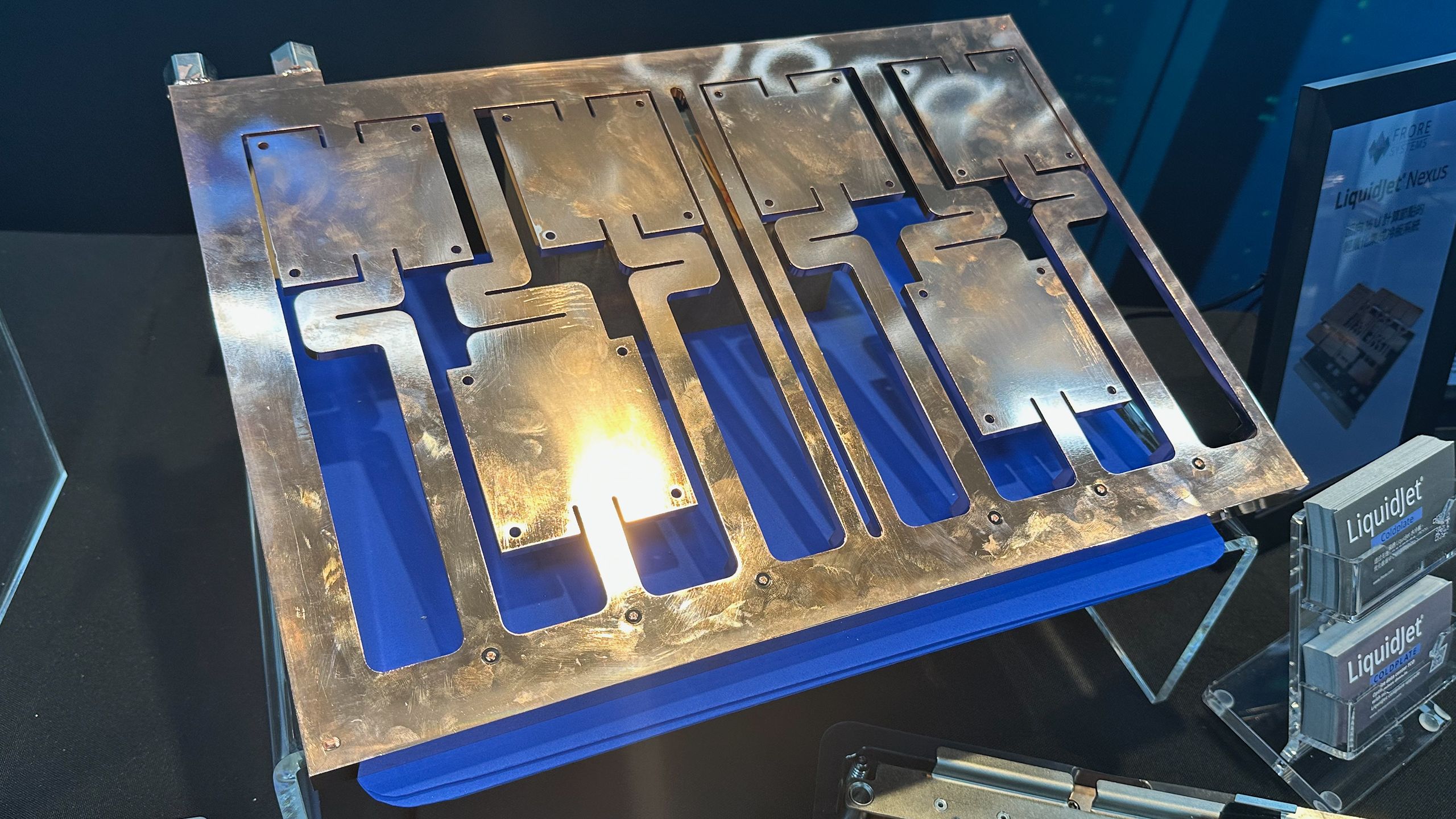 Frore shows off LiquidJet Nexus coldplate for Nvidia Vera Rubin, other AI accelerators — offers up claimed 10% token generation boost over rival liquid-cooling 
