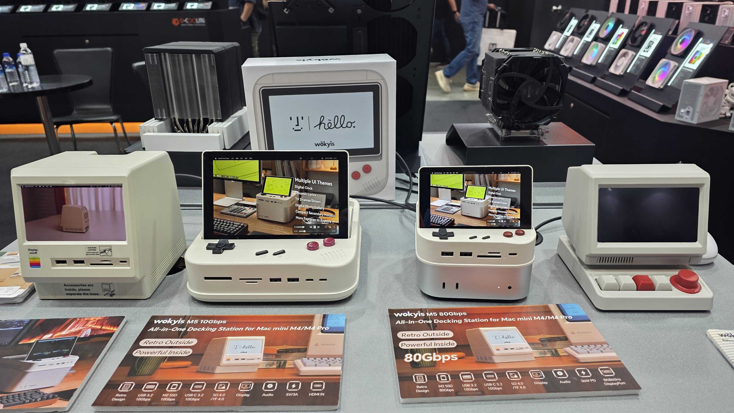 Take your OpenClaw box back to the future with retro Mac Mini, Mac Studio docks — Wokyis tempts Nintendo and Apple lawyers, while adding a screen, ports, and st