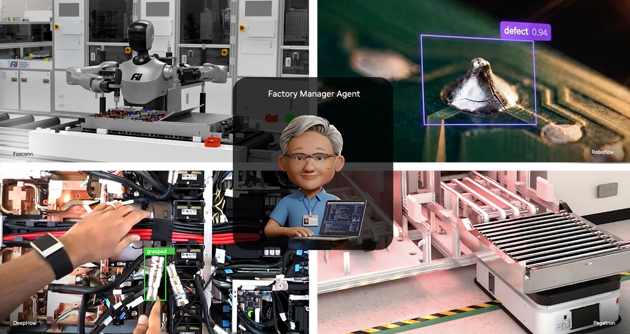 NVIDIA Factory Operations Blueprint Gives Factories a New AI Brain NVIDIA Factory Operations Blueprint Gives Factories a New AI Brain