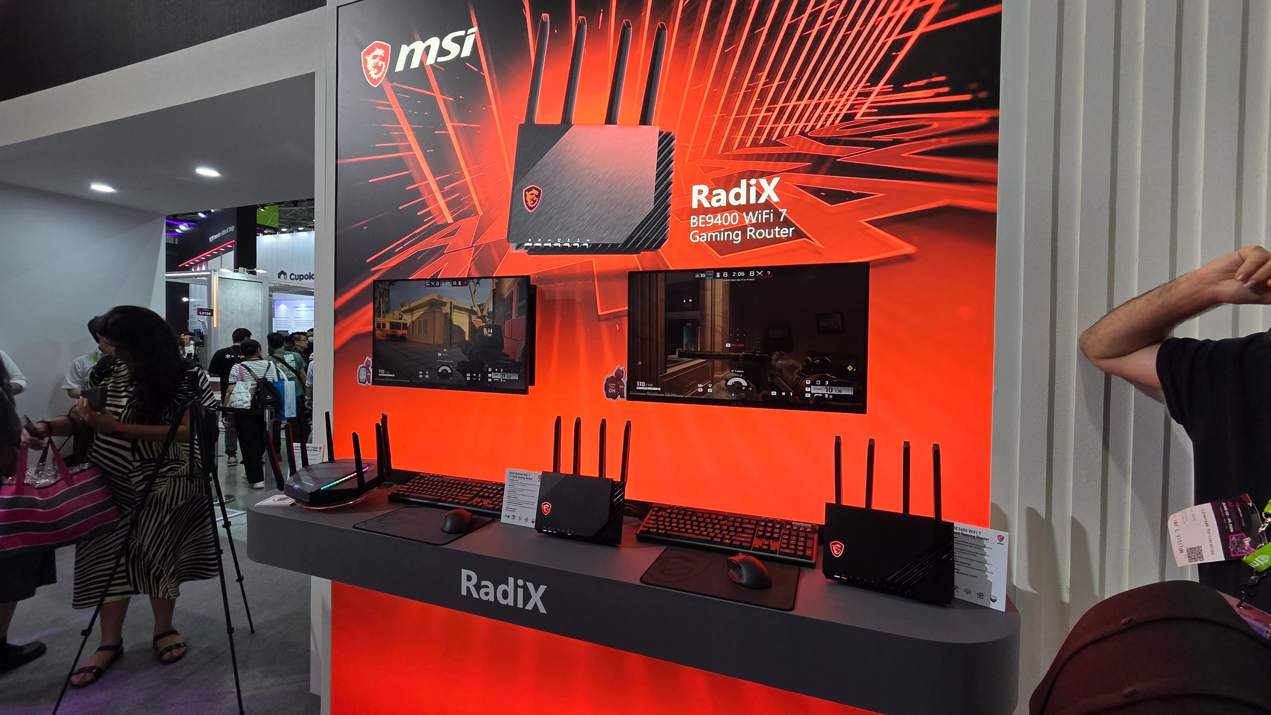 MSI unveils latest set of WiFi 7 gaming routers touting ultra-fast speeds — flagship RadiXBE19000 model comes with a built-in SSD slot for 'NAS Lite' experience MSI unveils latest set of WiFi 7 gaming routers touting ultra-fast speeds — flagship RadiXBE19000 model comes with a built-in SSD slot for 'NAS Lite' experience