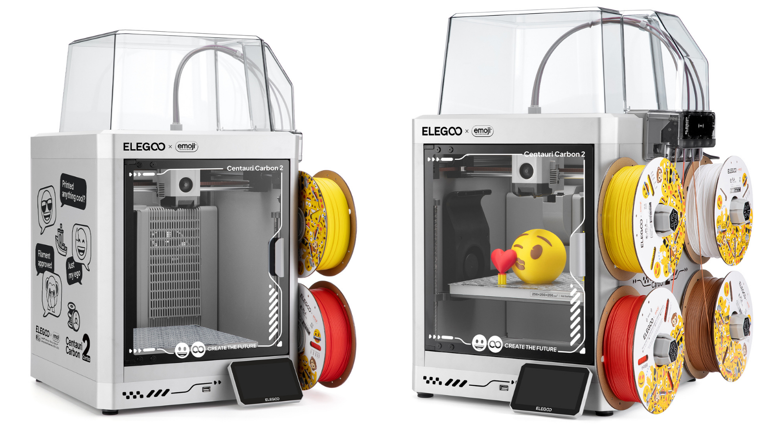 Elegoo announces bizarre 3D printer collab with Emoji brand — special edition Centauri Carbon 2 Combo is priced at $489 USD Elegoo announces bizarre 3D printer collab with Emoji brand — special edition Centauri Carbon 2 Combo is priced at $489 USD